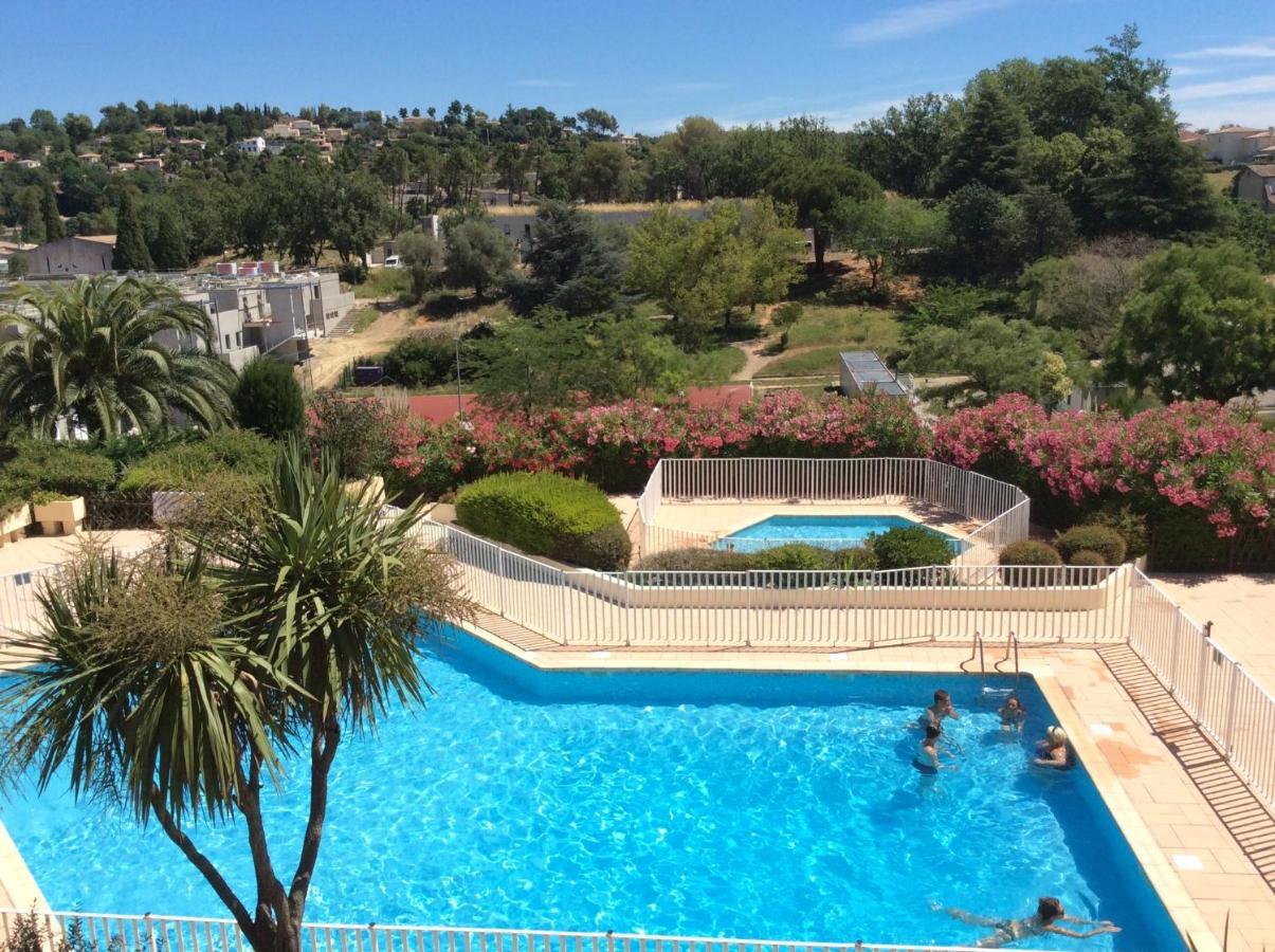 Au Calme Dans Hameau Fleuri Joli Studio 3 Pers Piscine Parking Wi-Fi Ванс Екстериор снимка